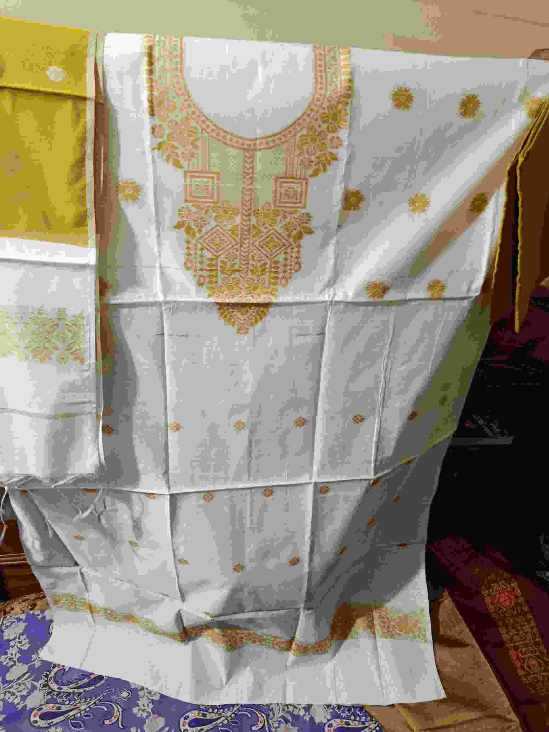 তাঁত জামদানি থ্রিপিস