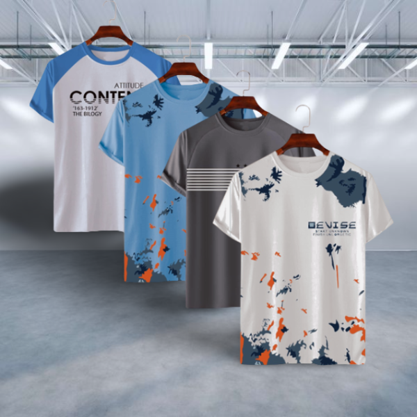 T-Shirt 4 Pcs Combo