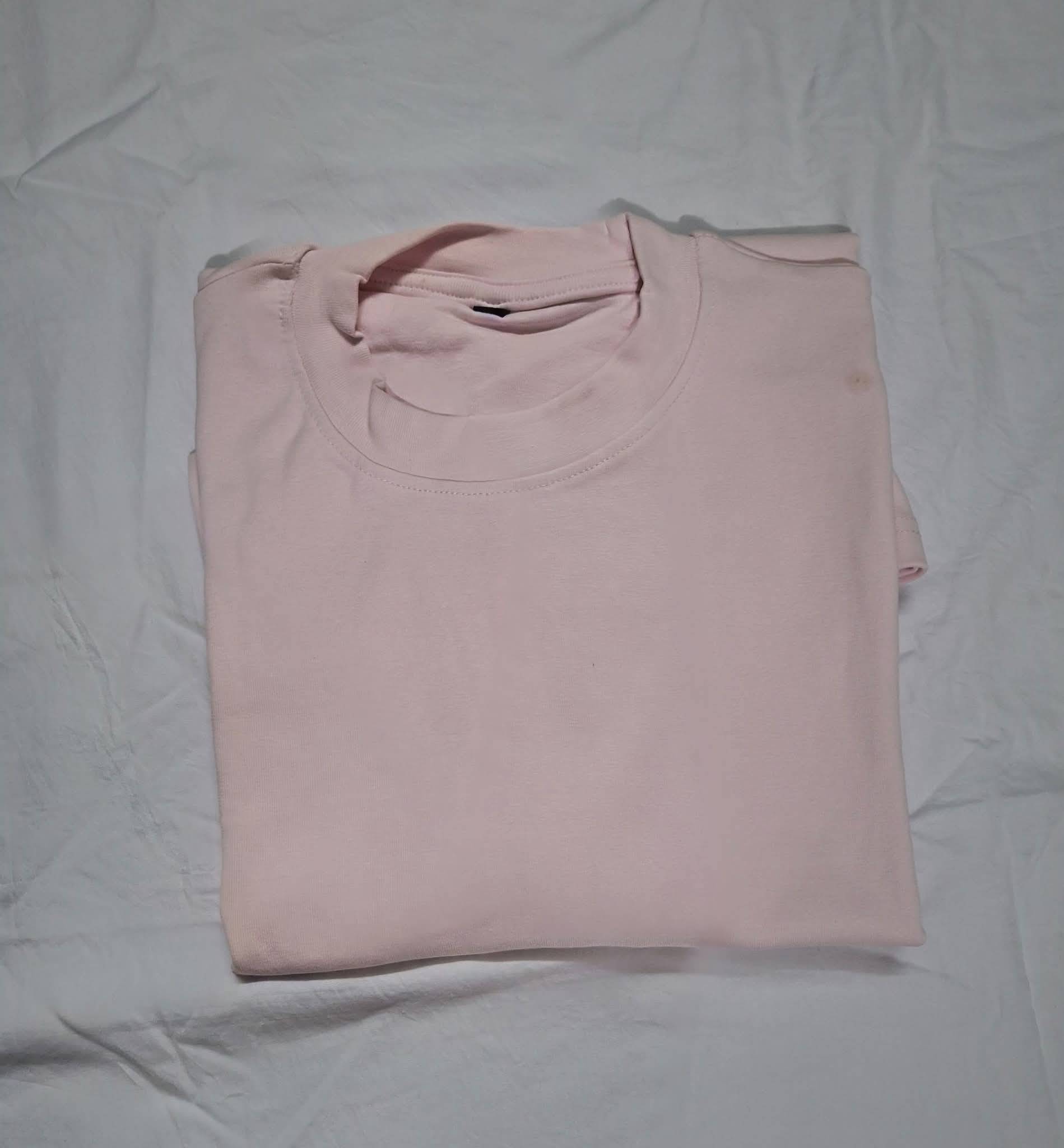 সলিড প্লেইন কালার Drop Shoulder টি-শার্ট