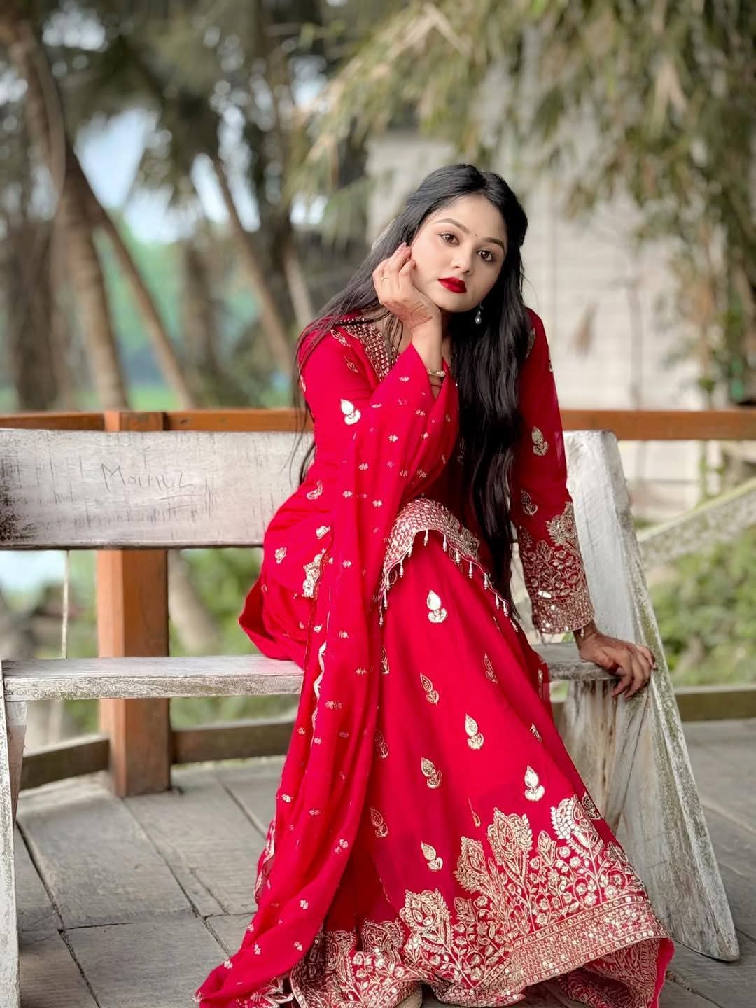 Indian Fox Georgette Three piece