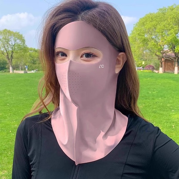 Full Face Sun Protection Mask for Women – UV Protection, Breathable Fabric