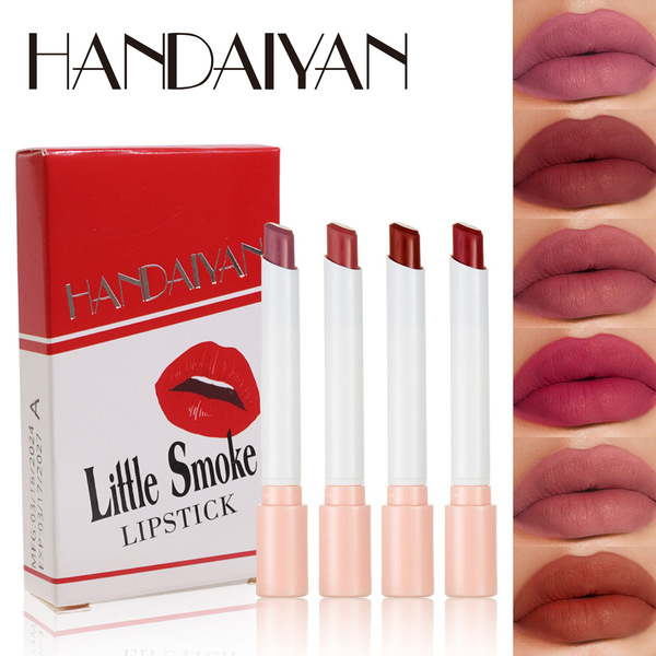 HANDAIYAN Little Smoke Lipstick Set 4pcs