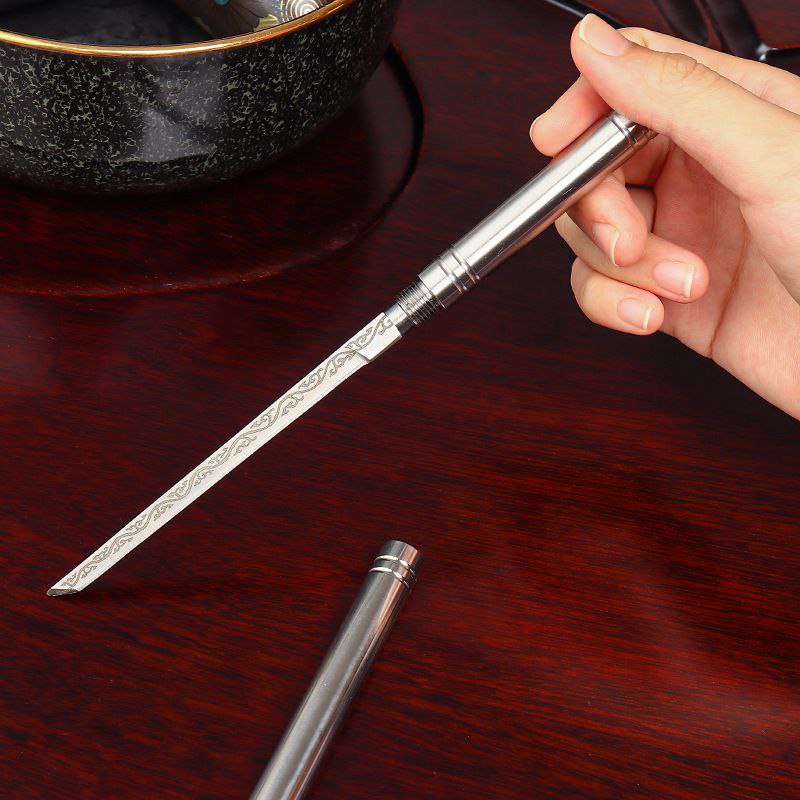 Stainless Steel Portable Sharp Pen Knife