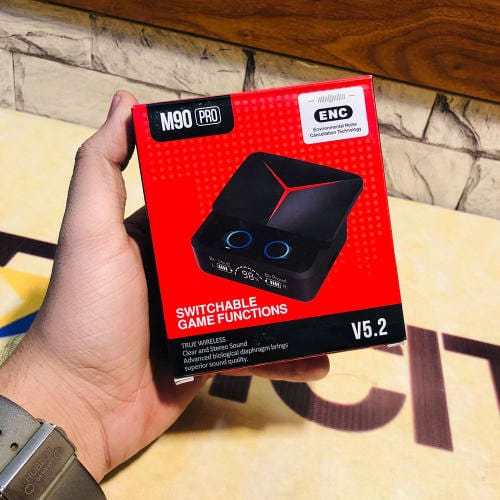 M90 Pro Tws Earphones Hd Voice Noise Cancelling Earbuds – Bluetooth Headphone