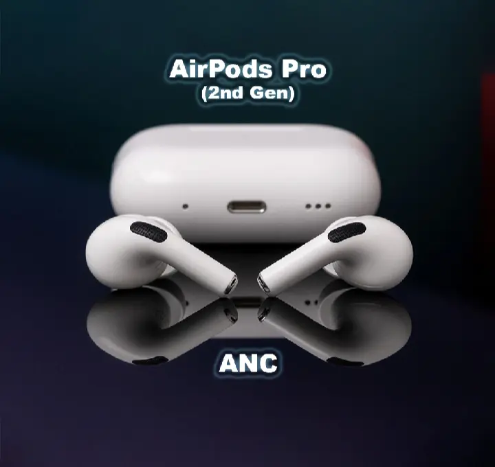 AirPods Pro 2nd Generation (White) Bluetooth Headphone