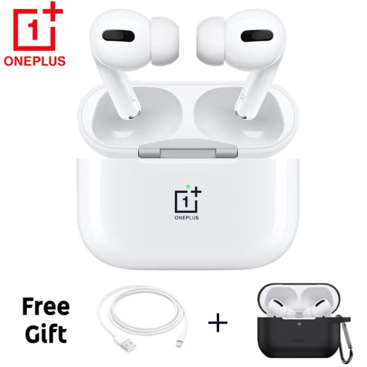 Oneplus Airpods Pro Tws wireless Bluetooth Earbuds Buds Air Multitouch Function TWS Wireless Bluetooth 5.0 Earphones with free Cover