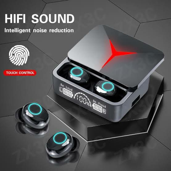 M90 Pro TWS Earphones Noise Cancelling Earbuds