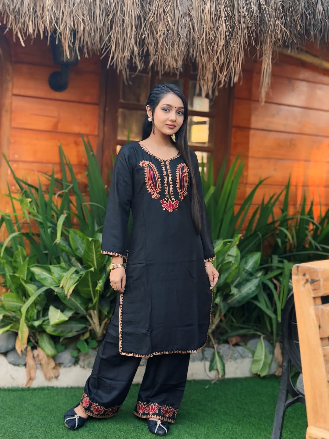 Stitched two-piece salwar kameez