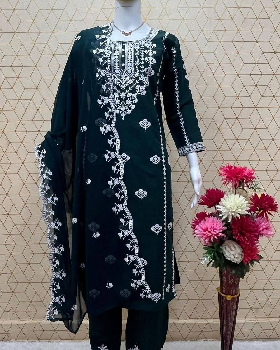 Embroidered three piece set Bangladesh