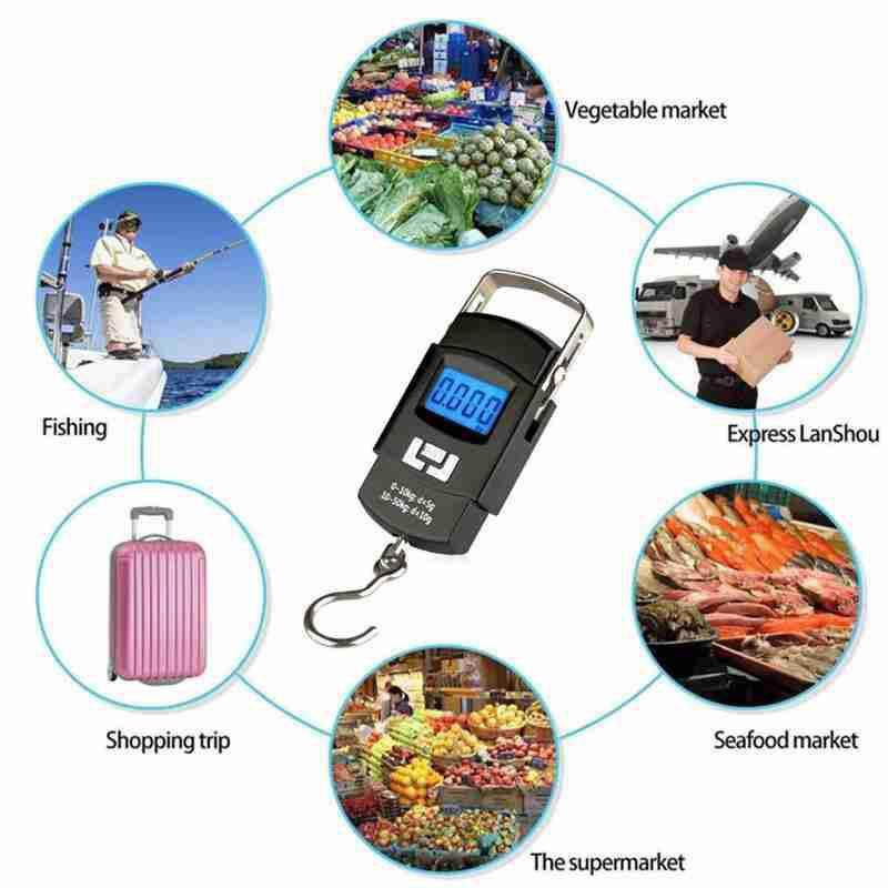 Portable Hanging Digital Weight Scale – ঝুলিয়ে রেখেই সবকিছু মেপে ফেলুন খুব সহজেই।