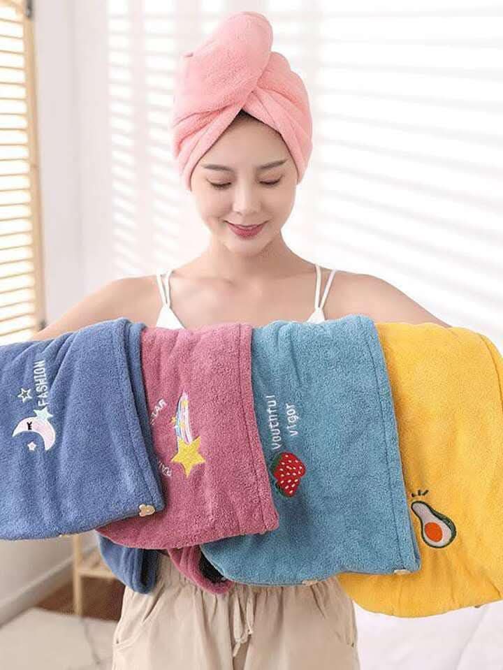 Microfiber Quick Drying Magic Hair Towel
