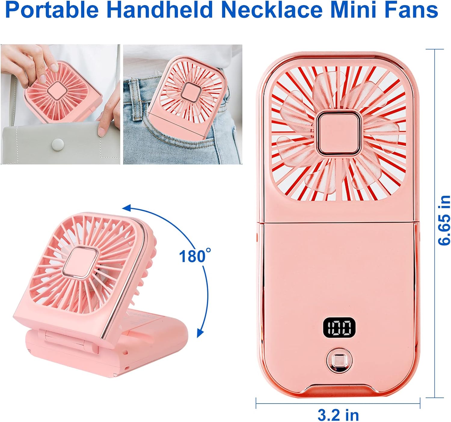 5 In 1 Portable Mini Fan