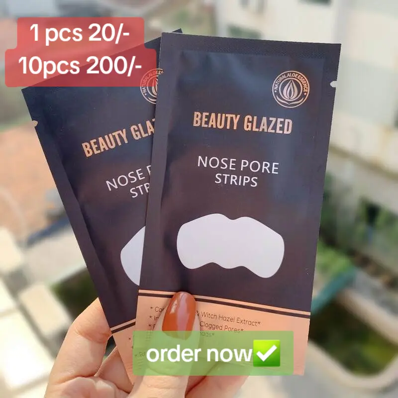Beauty Glazed Nose Pore Strips Blackhead Remover