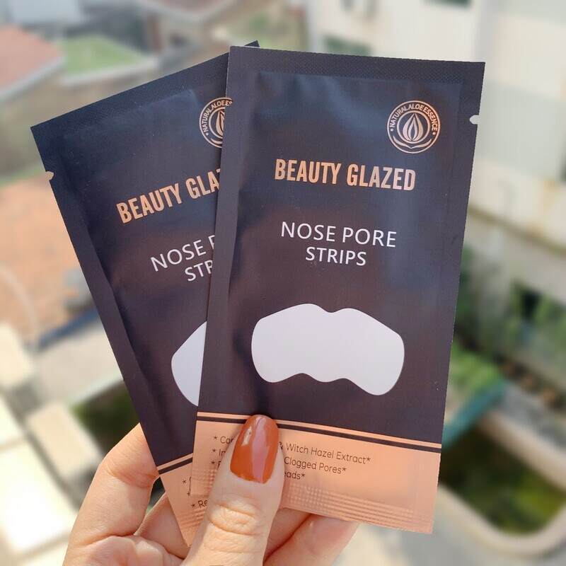 Beauty Glazed Nose Pore Strips Blackhead Remover