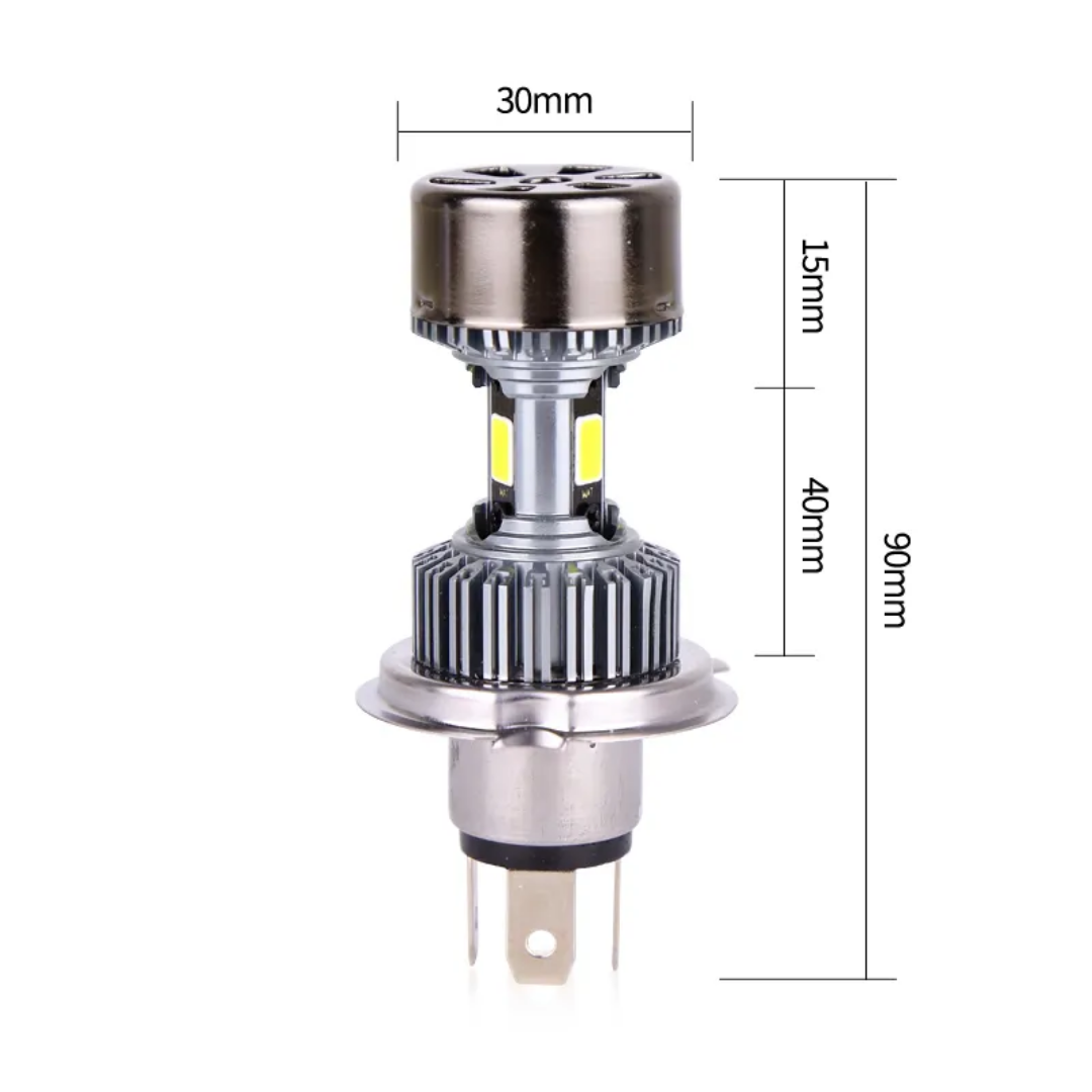 T9 LED ORGINAL HEADLIGHT_AL-ABRAR_H4/HS1 12V-24V/50W/5000LM