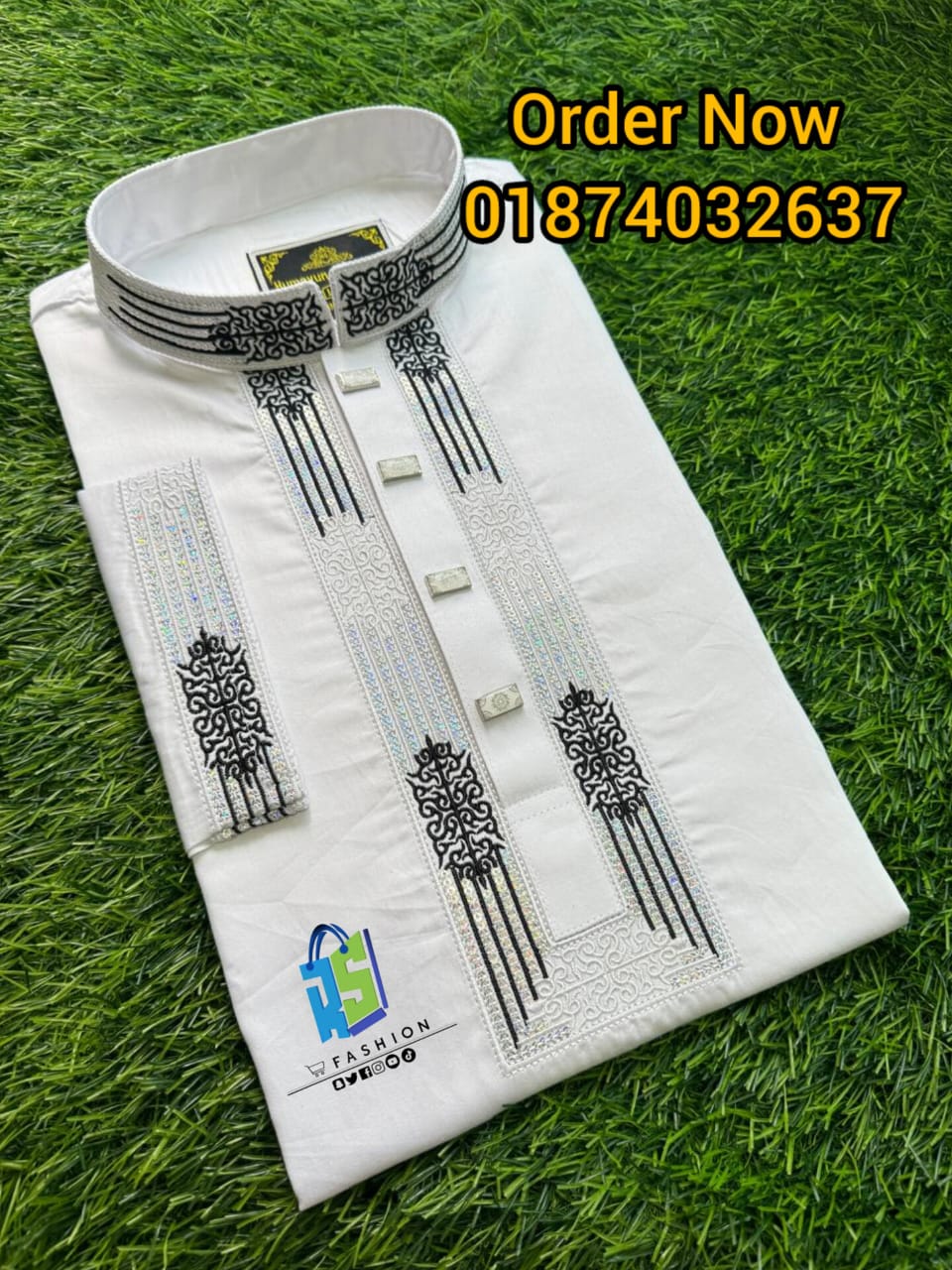 premium embroidery Panjabi