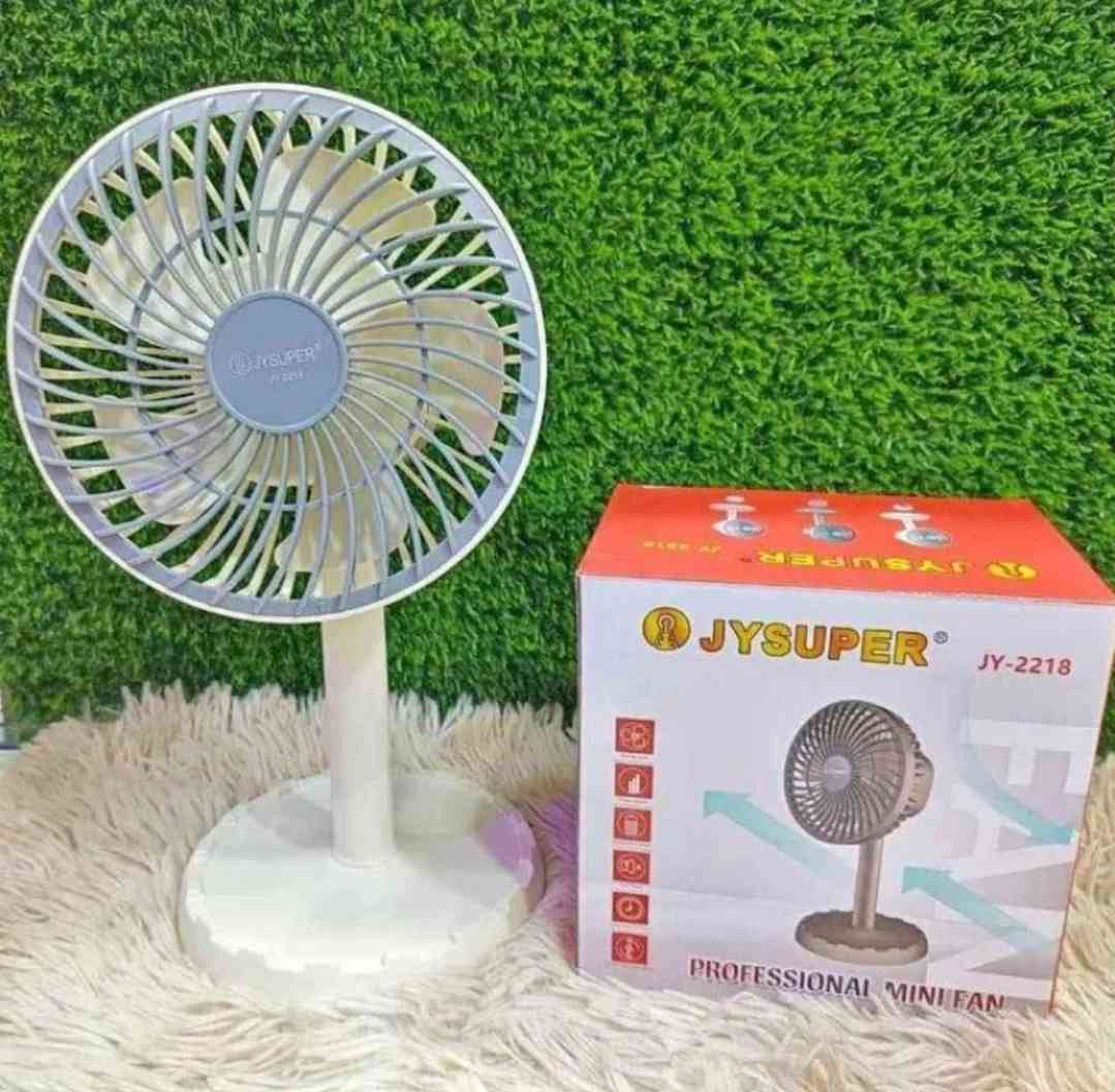 ??JYSUPER Mini Fan JY-2218 মিনি চার্জার ফ্যান??