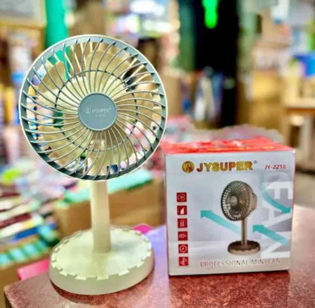 ??JYSUPER Mini Fan JY-2218 মিনি চার্জার ফ্যান??