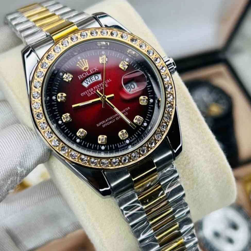 ??Rolex Watch Original ছেলেদের ঘড়ি (অরিজিনাল কোয়ালিটি ফুল লক সিষ্টেম)??