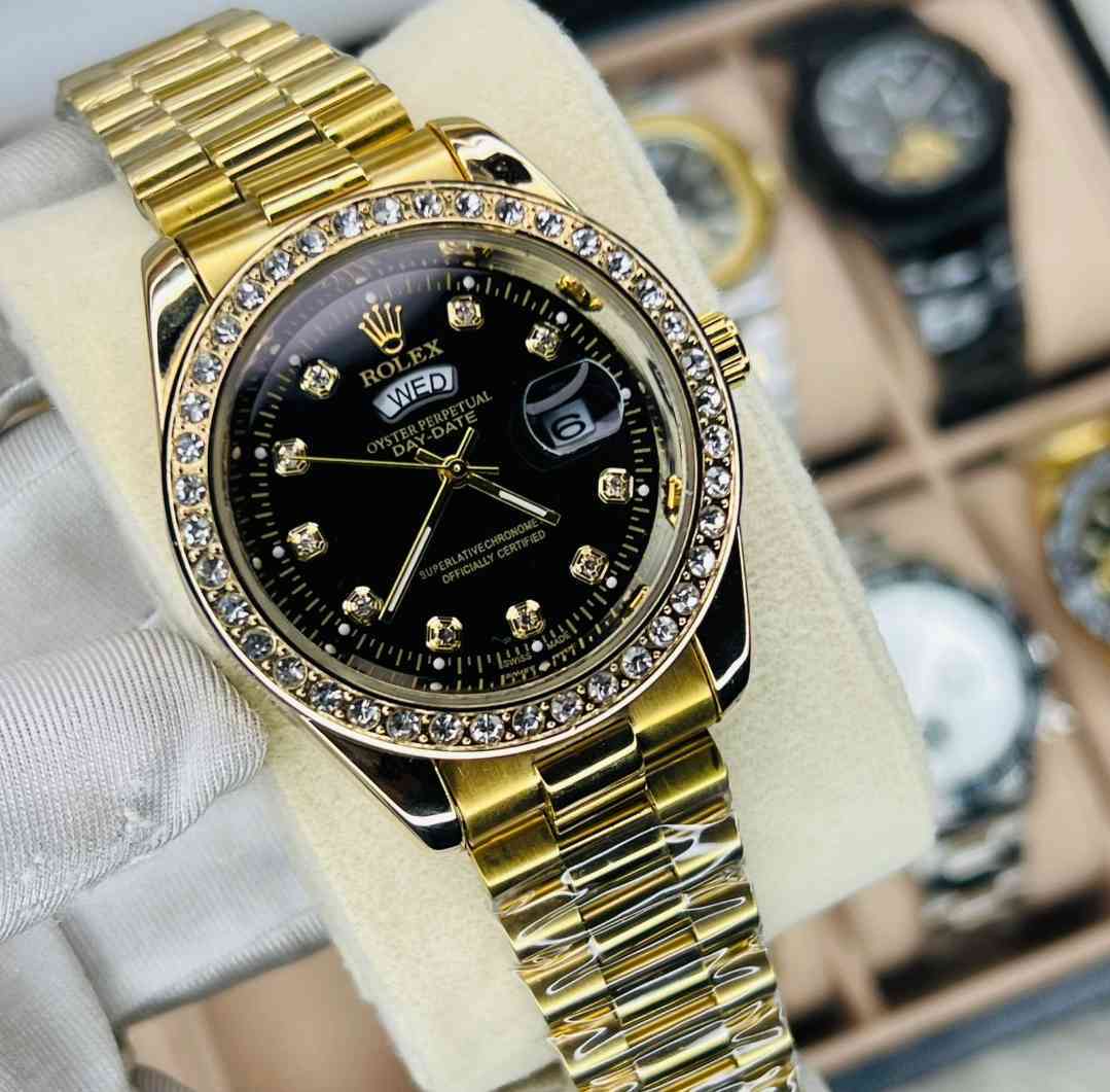 ??Rolex Watch Original ছেলেদের ঘড়ি (অরিজিনাল কোয়ালিটি ফুল লক সিষ্টেম)??