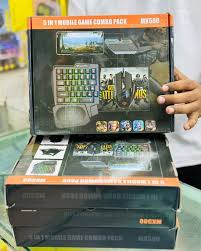5 in 1 Mobile Game Combo Pack ( Phone Mouse Keyboard)