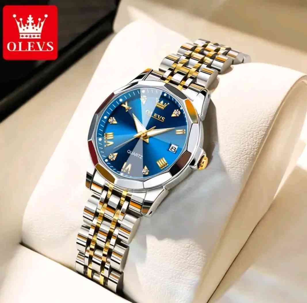 ??Olevs Ladies Watch মেয়েদের ঘড়ি এক্সট্রা ব্যাটারি গিফট বক্স সহ ??