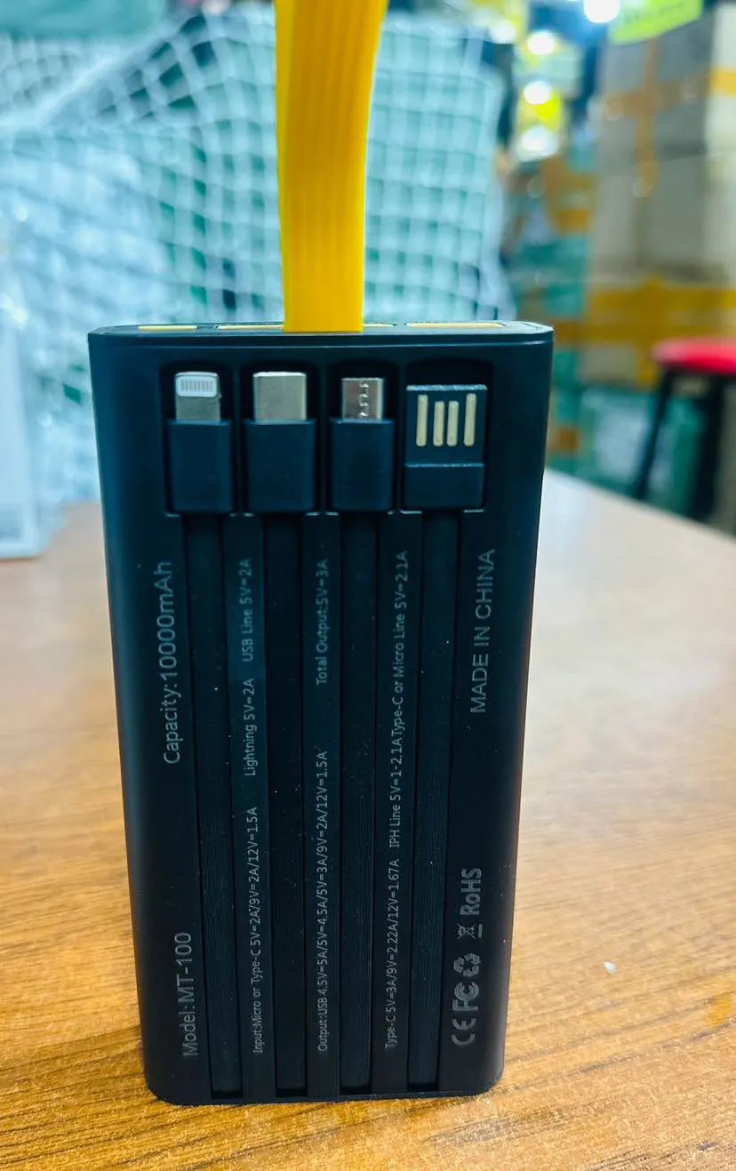 66W fast charging power bank