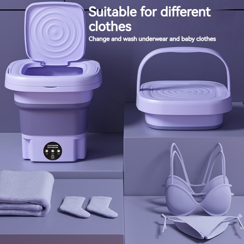 Foldable mini washing machine 9 liters .