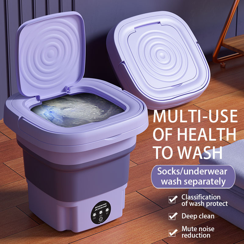 Foldable mini washing machine 9 liters .