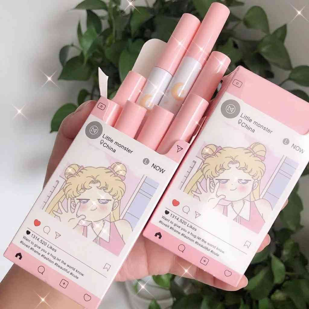 Lip glaze set matte white lipstick set- 8 Colours
