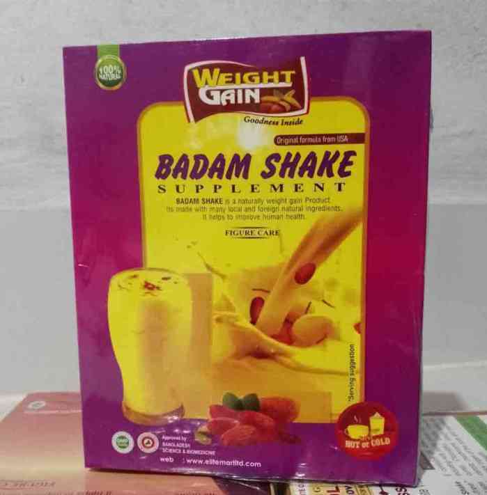 Weight gain badam shake