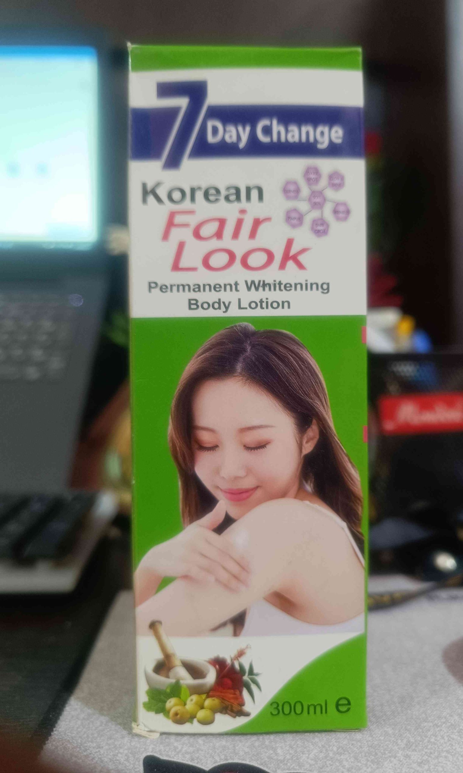 7 Korean Fair Look Permanent Whitening Body Lotion