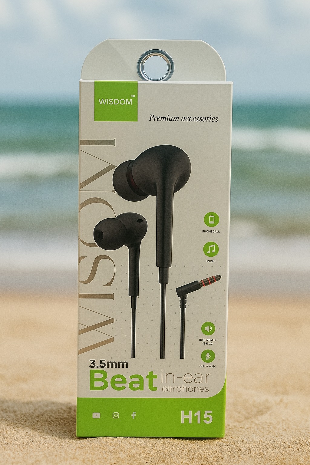 Wisdom H15 Beat In-Ear Earphones