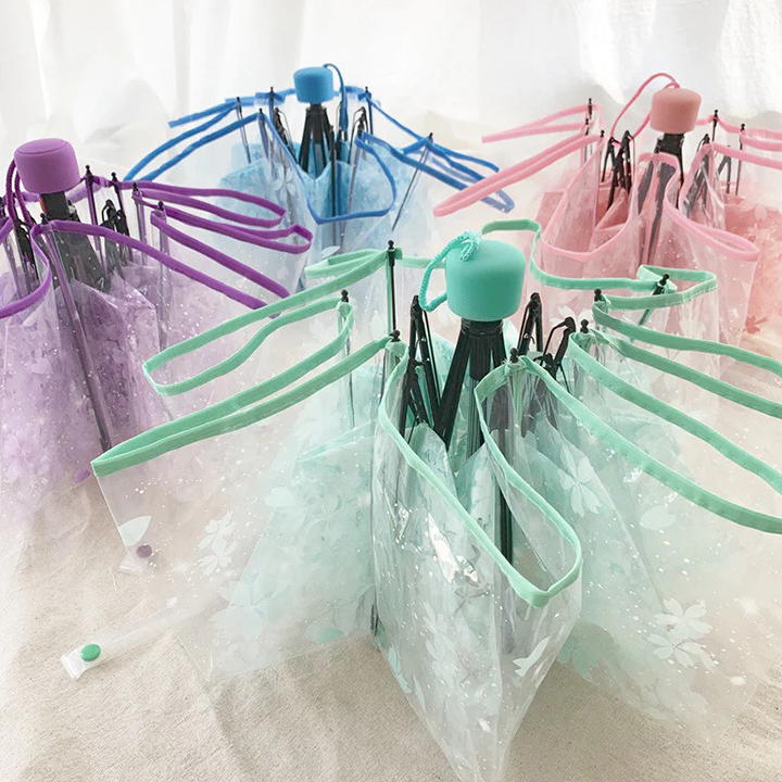 Transparent Folding Umbrella