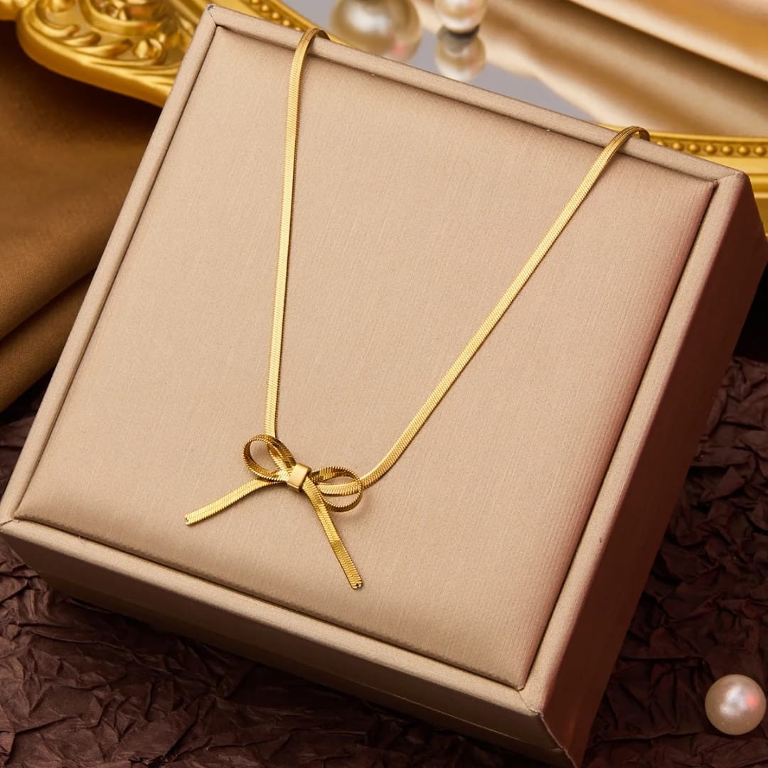 Gold Plated Stainless Steel Necklace