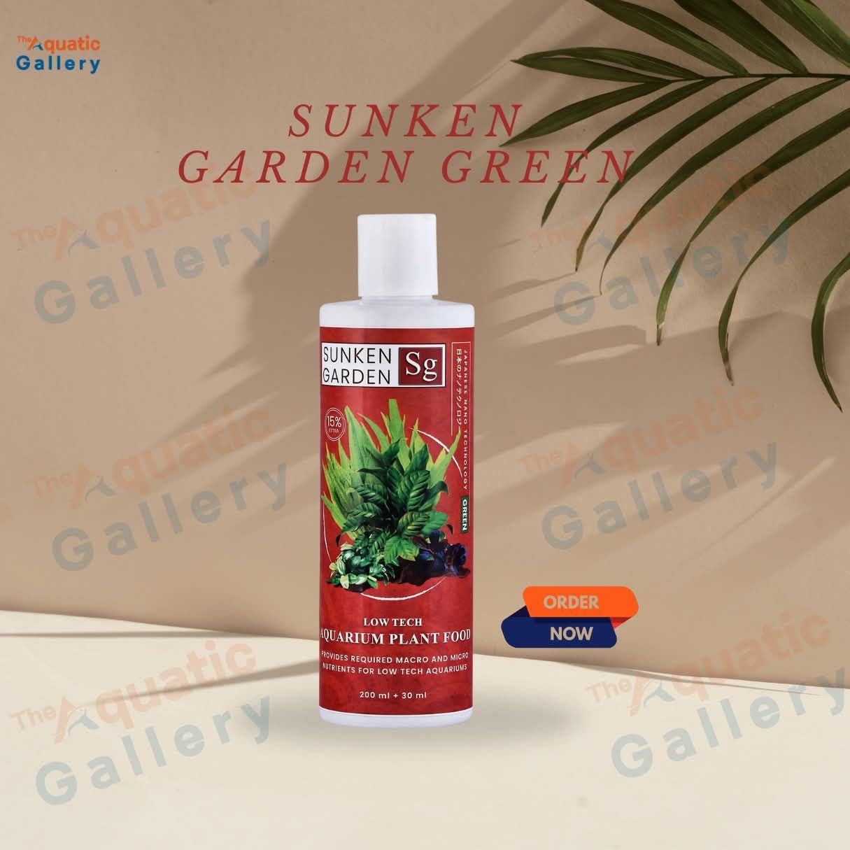 Sunken Garden Green Fertilizer
