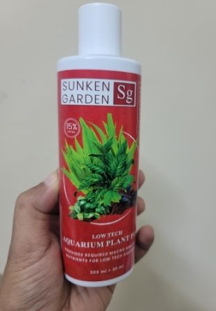 Sunken Garden Green Fertilizer
