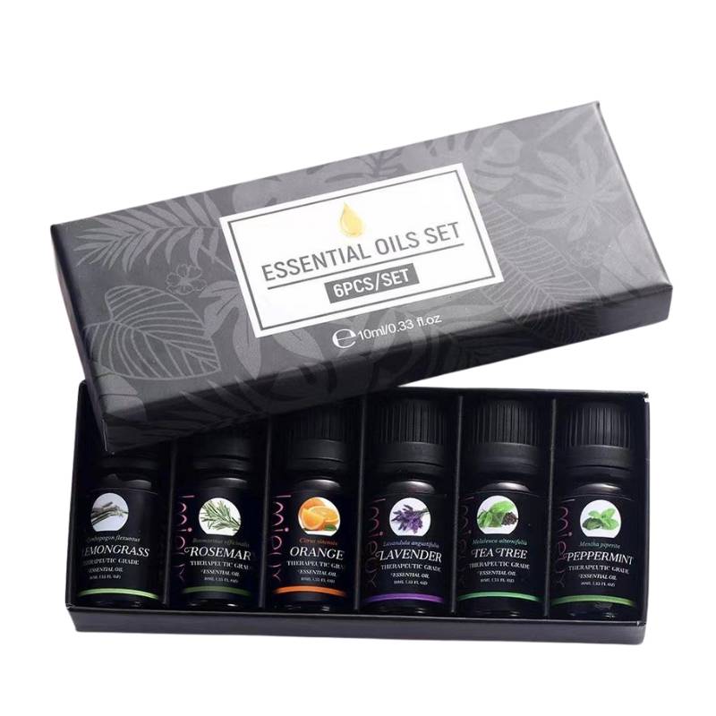 Pure Essential Oil For Humidifier Fragrance Aroma Diffuser (6pcs Package)