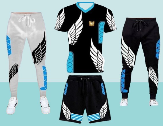 Stylist Printed Half Sleeve T-Shirt & pant 4 pics Set sb10942