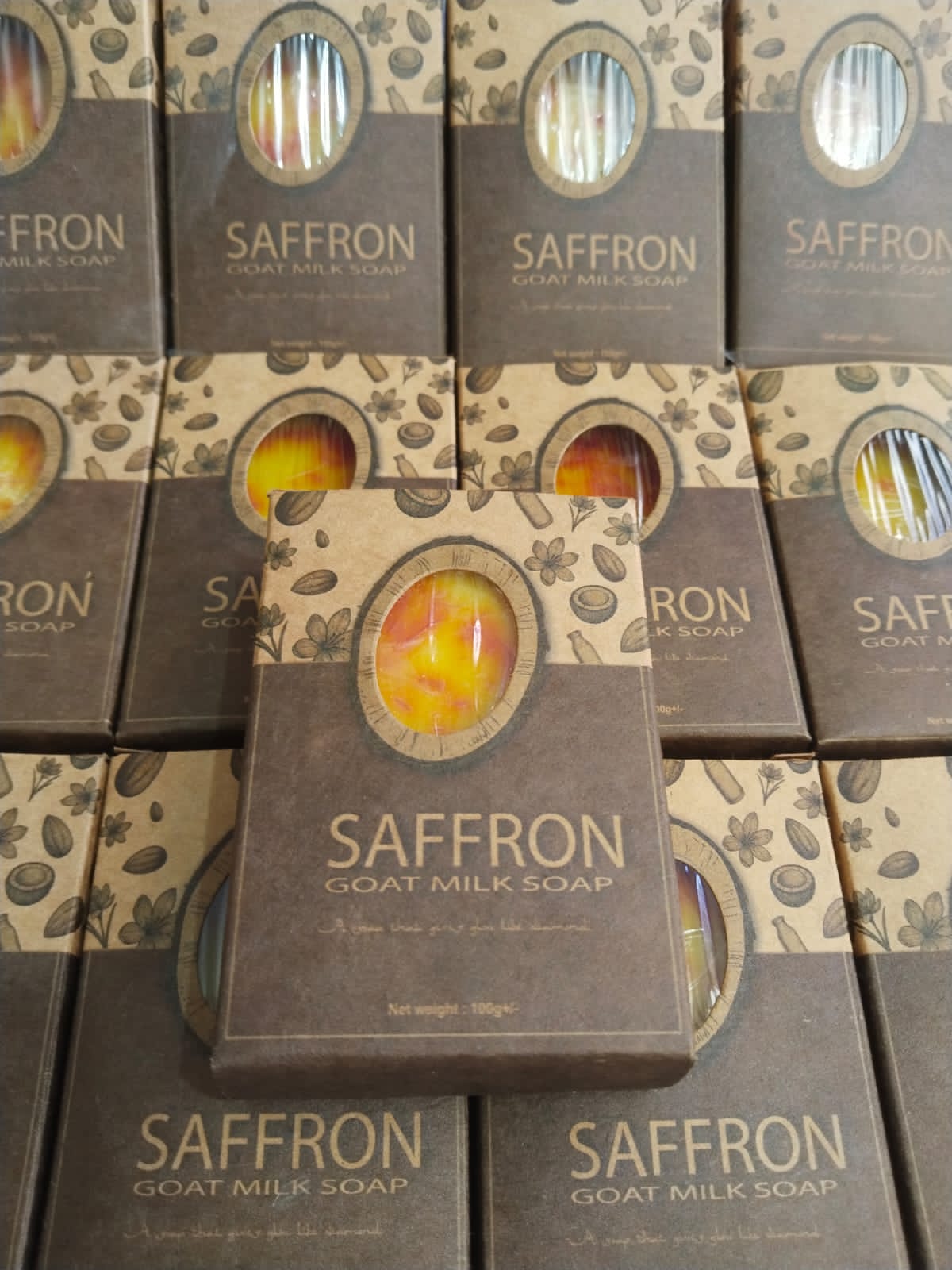 Saffron Goat Milk Soap