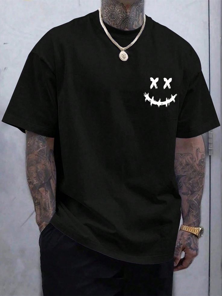 Stylish Drop Shoulder T-Shirt