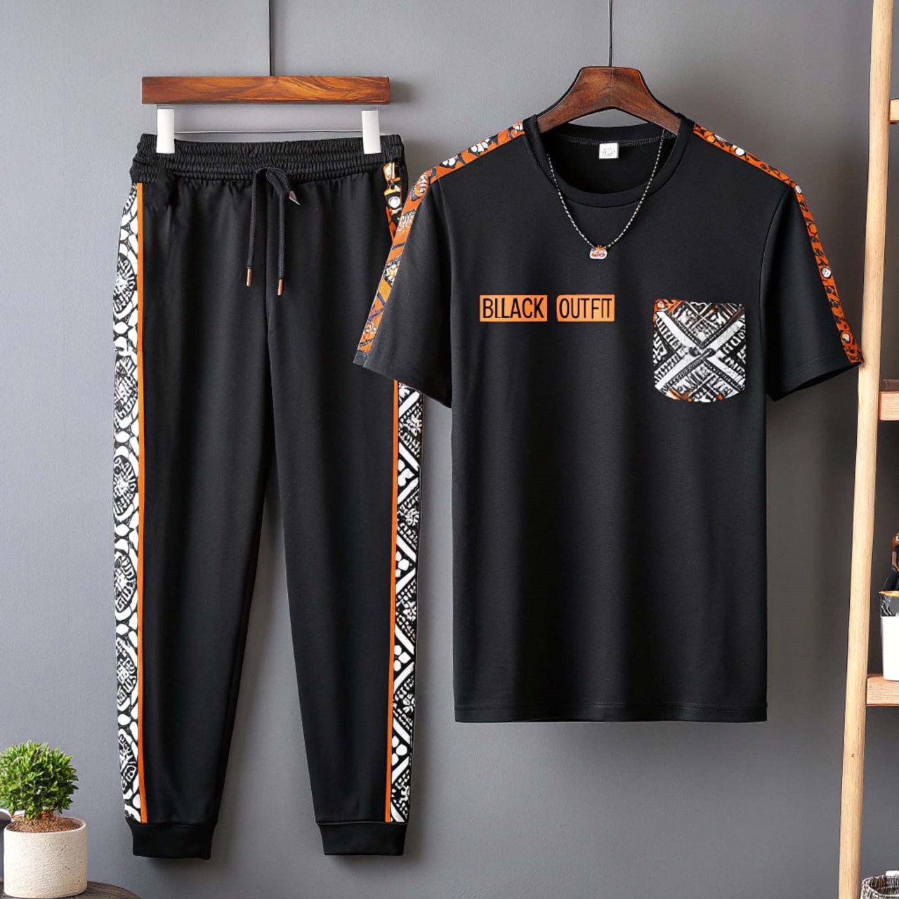 T-shirt and trouser