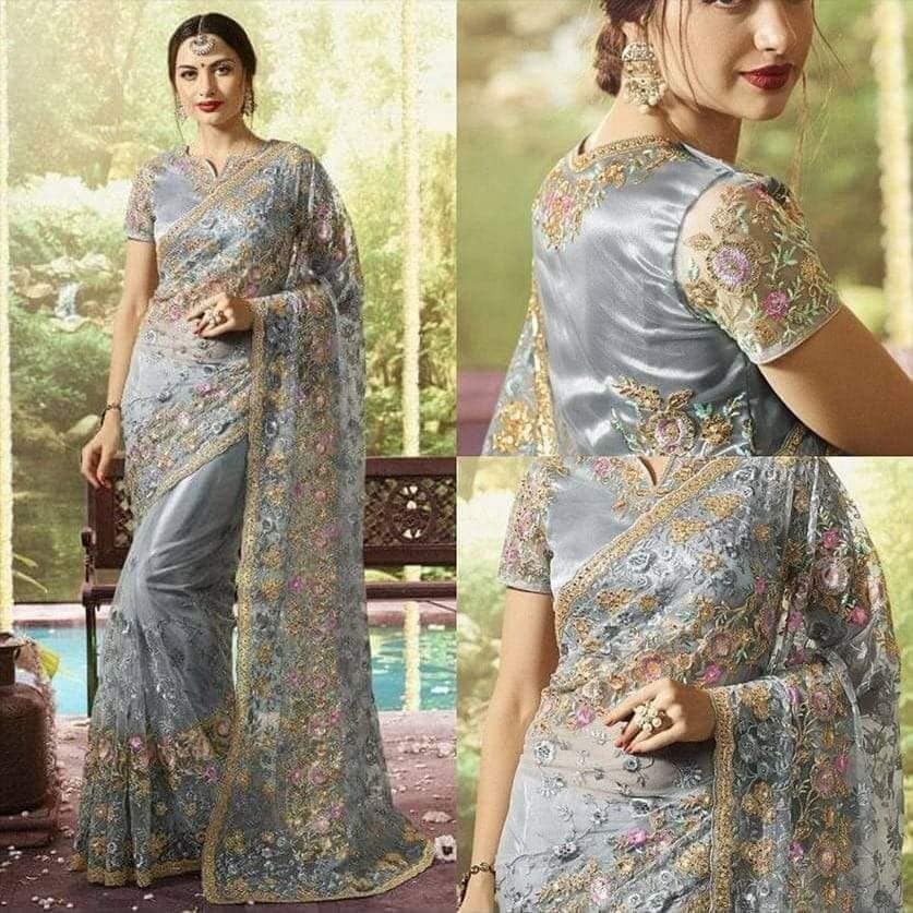 Embroidery Sharee