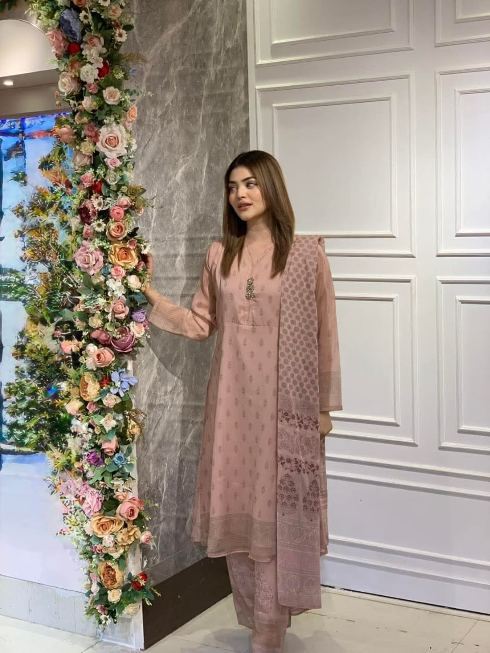 Dubai Silk Three Piece