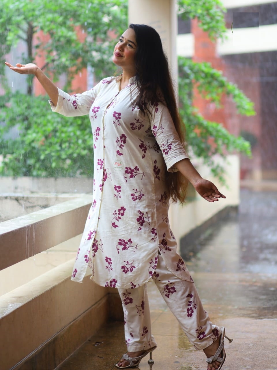 Embroidery Three Piece