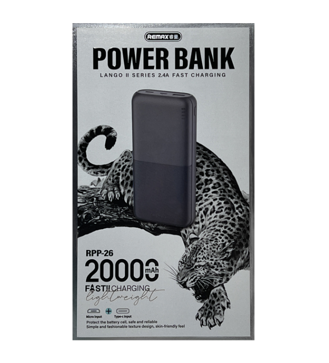 Remax RPP-26 20000mAh Powerbank