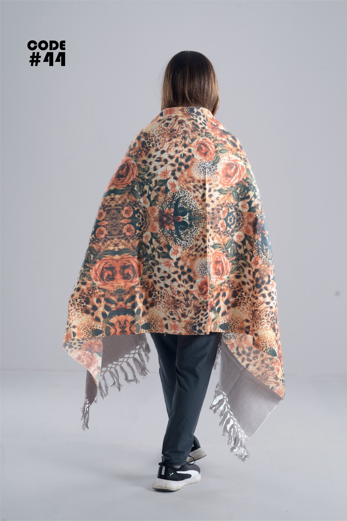 Digital Print Wollen Shawl উলেন শাল ডিজিটাল প্রিন্ট সহ