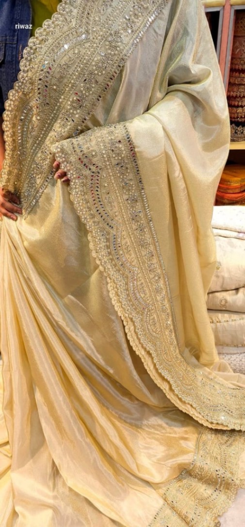 Orginal indian Jimmy choo with sequence and pearl