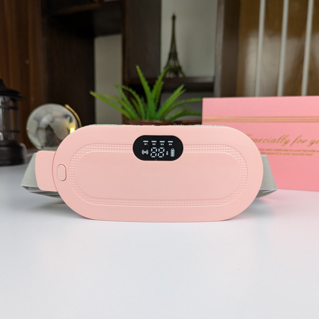 Period Pain Relief Waist Belt Heating Pad Device