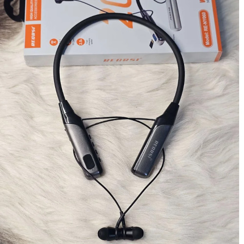 Recrsi RE-NY060 200 Hours Type-c Bluetooth Neckband